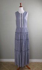 LORETTA CAPONI Firenze NWT $615 Patina Collection Check Gianna Dress Size Medium picture