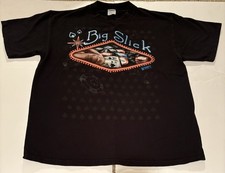 Vintage Poker Big Slick Ace King Club WPT Black T Shirt Size L Perfect Condition picture