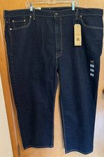 Mens Levis 550 denim blue jeans sz 52 x 29 NWT Stretch Loose Tapered Relaxed Fit picture
