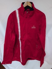 OMEGA Official Timekeeper Crew Jacket Men's XL Red Staff Issue NEW Rare picture