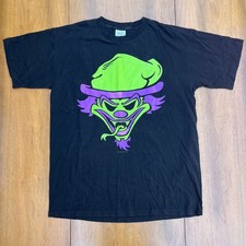 Deadstock Vintage 1995 Insane Clown Posse Riddle Box T-Shirt - XL -Wild Oats Tag picture
