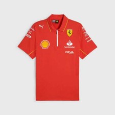 Scuderia Ferrari F1 Team Polo Shirt Red picture