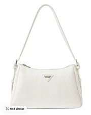 Set of 3 Valentino Orlandi Amalfi Shoulder Bags Hobo Zip New White Black Brown picture