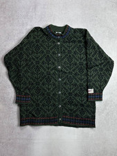 VINTAGE DALE OF NORWAY KNIT CARDIGAN SWEATER M RARE WOOL picture