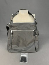 NEW TUMI Voyageur Canton Nylon Crossbody Bag Purse Iron/Gray ~ Retail $245 (B422 picture