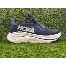 Hoka One One Clifton 10 1162030-NWT Athletic Sneaker Men's 11D Blue Jacquard Gym picture