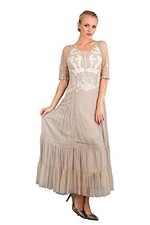 NWT Nataya 40246 Vintage Inspired Party Dress in Antique 2XL Wedding picture