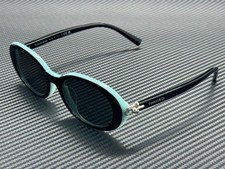 TIFFANY TF4242D 8055S4 Black on Tiffany Grey Women's 54 mm Sunglasses picture