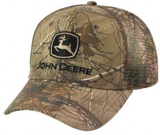 NEW John Deere Realtree Xtra Camo Twill Mesh Cap Structured Low Profile LP73683 picture