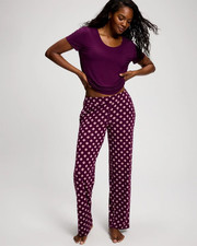 Soma Cool Nights Short Sleeve + Pant Pajama Set picture