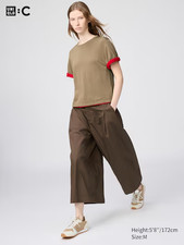 Uniqlo Women's Cotton Culottes | Multiple Color picture