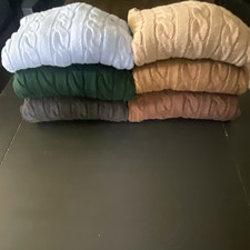 Polo Ralph Lauren  Cable-Knit Cotton Sweater Lot of 6, Colors picture