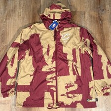NEW Nike Cleveland Cavaliers Mens XXL NBA Windbreaker Jacket Cavs IQ0862-677 picture