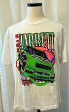 Vintage Dale Jarrett NFL Racing XXL Tee Shirt NASCAR 18 Interstate Batteries USA picture