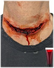 Libima Halloween Latex Scar Prosthetic with Blood picture