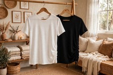 A New Day T-Shirt Bundle 2 Pack Ruched Womens Plus Size 1X 3X NWT picture