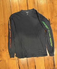 Only NY Stanton Street Sports Long Sleeve T Shirt L Black Sleeve Logo picture