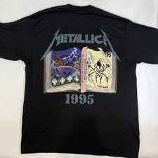 RARE Vintage 1995 Metallica Club Loyal Member Shirt Size: XL Deadstock Mint picture