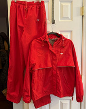 Vintage 80s Adidas GORE-TEX Tracksuit Set Jacket Pants Trefoil Made in Korea M picture