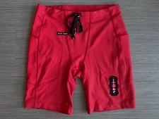Bandit Running x ASICS Collab Red Striped Cadence 7 Pocket Half Tights Medium picture
