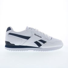 Reebok Royal Glide Ripple Mens White Leather Lifestyle Sneakers Shoes 12 picture
