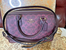 COACH Rowan Satchel Bag In Signature Canvas NEW picture