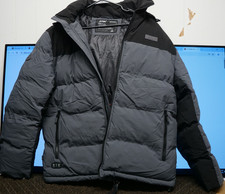 Heated Jacket With 7.4V Battery, coat Detachable Hood Waterproof Winter Jacket L picture