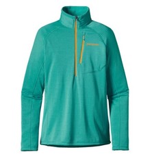 Patagonia R1 Hoody Pullover Neon Teal | Women's Size S picture