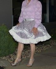 Square Dance  2pc Outfit Med  Bust 42 / 44