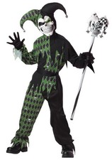 Spirit Halloween Jokes on You jester costume childs' XL picture