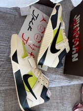 Nike Air Jordan Jumpman Jack TR Travis Scott Bright Cactus Men's Size 10.5 picture