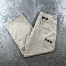 Vintage Independent Truck Co Pants Mens 36x30 Beige Relaxed Fit Chino Skate Y2K picture