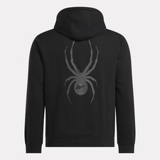 Unisex Spyder X Reebok Collab Hoodie - Black Size L NEW picture
