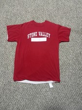 Vintage Stone Valley Double Face Phys Ed Shirt Size M  picture
