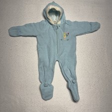 JCPenny Vintage Toddle Time Knit Embroidered Sleeper picture