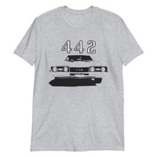 Oldsmobile 442 Muscle Car Short-Sleeve Unisex T-Shirt picture