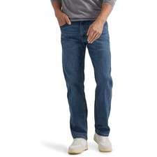 Wrangler Authentics Men's Regular Fit Comfort Flex Jeans, Blue Ocean, Size 40x29 picture