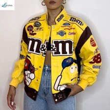 NASCAR Vintage Unisex Jacket Fully Embroidered M&M jacket picture