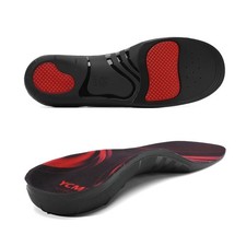 YCMM Heavy-Duty Orthotic Insoles for Plantar Fasciitis Relief 220+ lbs 1.4-Inch picture
