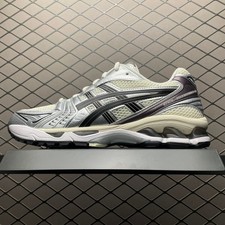 Asics Gel Kayano 14 Men's Shoes Running Sneaker Silver Metalic Cream picture