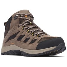 NWB Columbia Men's Crestwood Mid Waterproof Hiking Boots Cordovan - US 10.5 picture