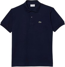Lacoste - Men's Original Cotton Pique Polo, Navy, Size XS picture