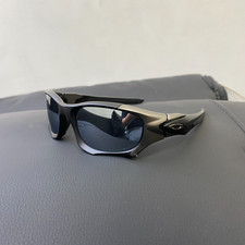 Vintage Y2K Oakley Pit Boss 2 Sunglasses OO9137 Gorpcore Silver Lens Matte Black picture