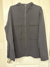 lululemon City-to-Hike Waterproof Jacket Men’s XL Black LM4FWS New Without Tags picture