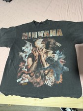 vintage-style Nirvana Kurt Cobain Graphic T-Shirt picture