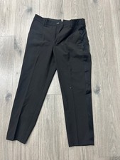 Zara Black Tapered Trousers Women's Size M picture