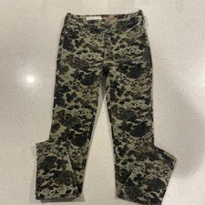 Pilcro for Anthropologie High Waist Velvet Corduroy Pants Womens size 26T picture