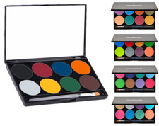 MEHRON PARADISE CAKE WATER BASE AQ 8 COLORS PALETTE FOUNDATION FACE BODY MAKEUP  picture