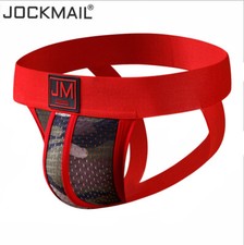 Men's Jock Strap Breathable Underwear Backless Briefs Underpants Thong JOCKMAIL picture