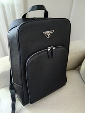 Prada Saffiano Leather Backpack - Nero Black - New Without Tags picture